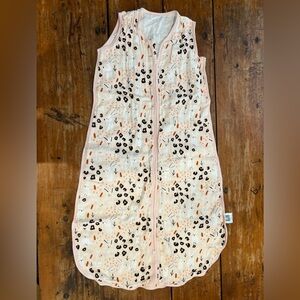 Adorable Animal Print Kids Sleep Sack - Cream and Black - Size XL (Up to 39”)